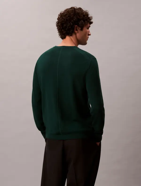 Merino Wool Classic Sweater 3 Image