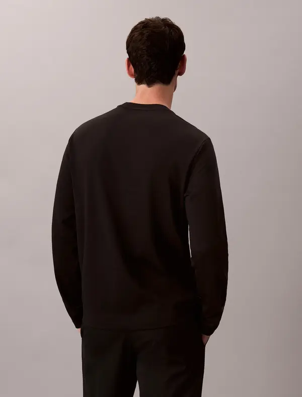 Crewneck Long-Sleeve T-Shirt 2 Image