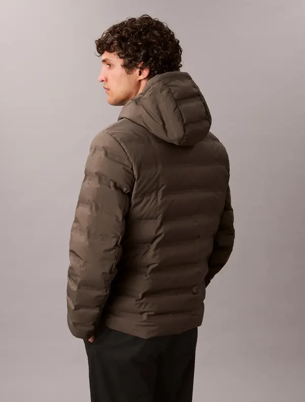 Packable Embossed Logo Quilted Puffer Jacket 2 Image