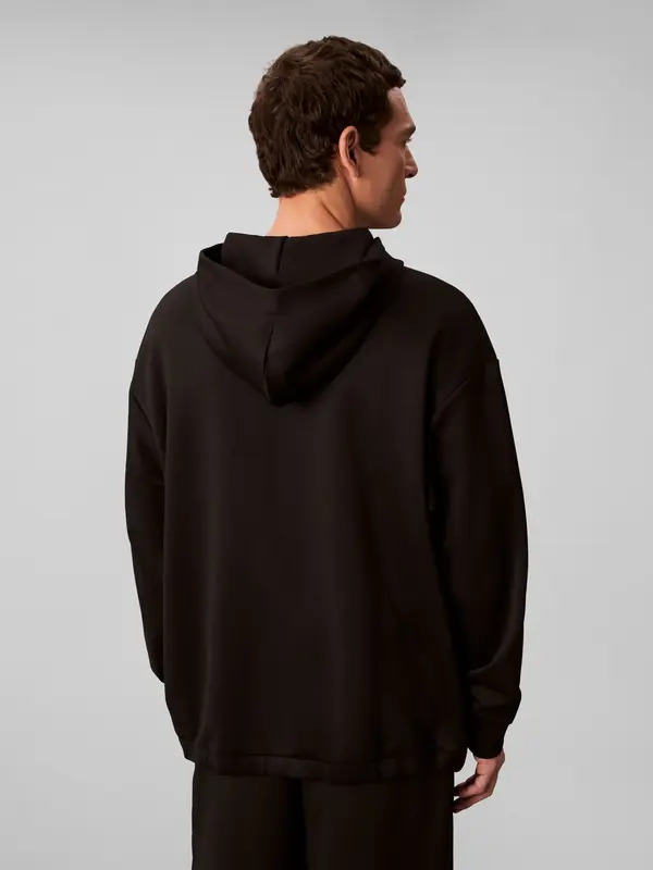Half-Zip Hoodie with Chest Logo 2 Image