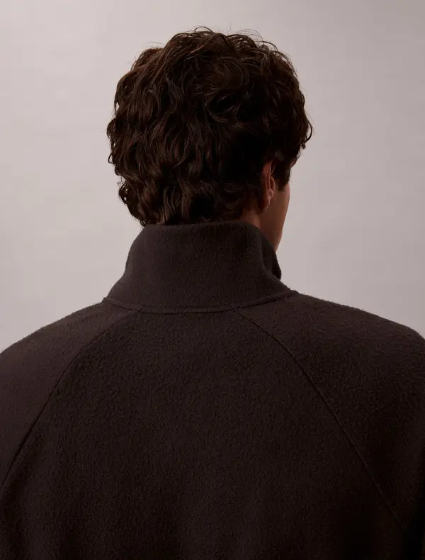 Oversized Half Zip Sweatshirt 2 Image