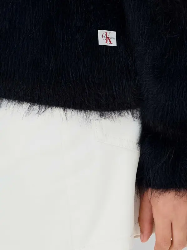 Striped Fuzzy Jumper 1 Image