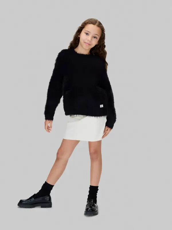 Striped Fuzzy Jumper 2 Image