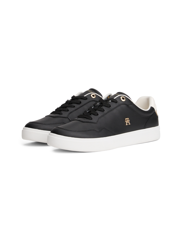 Urban Leather Colour Pop Court Trainers 2 Image