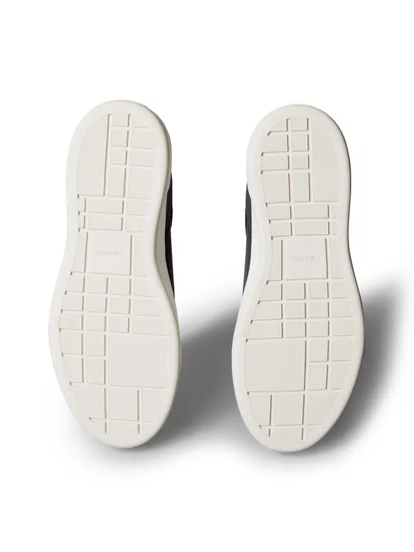 Leather Logo Tape Trainers 4 Image