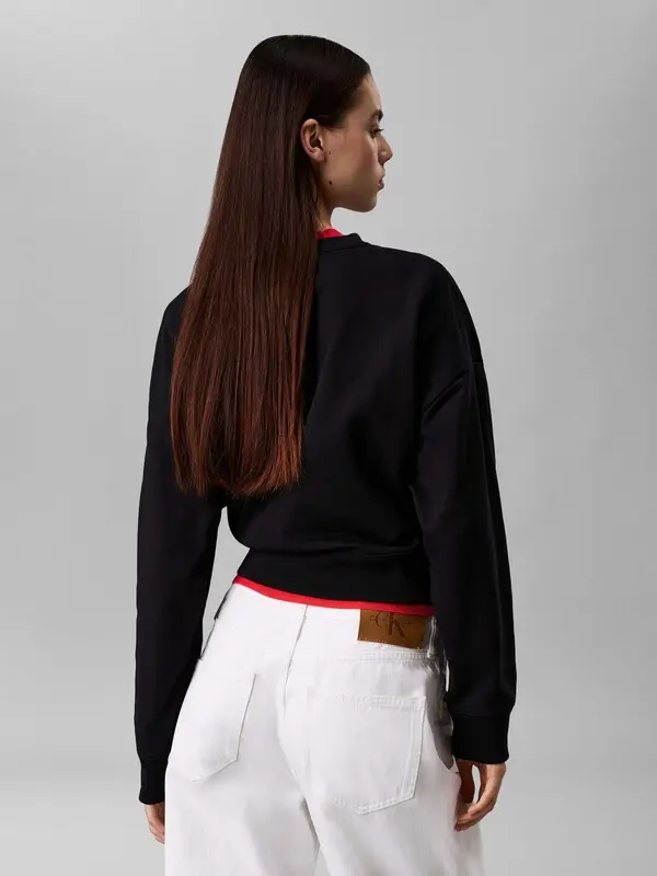 Relaxed Monogram Sweatshirt 2 Image