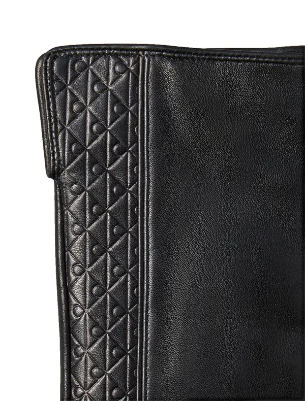 Soft Nappa Leather Emblem Logo Gloves 2 Image