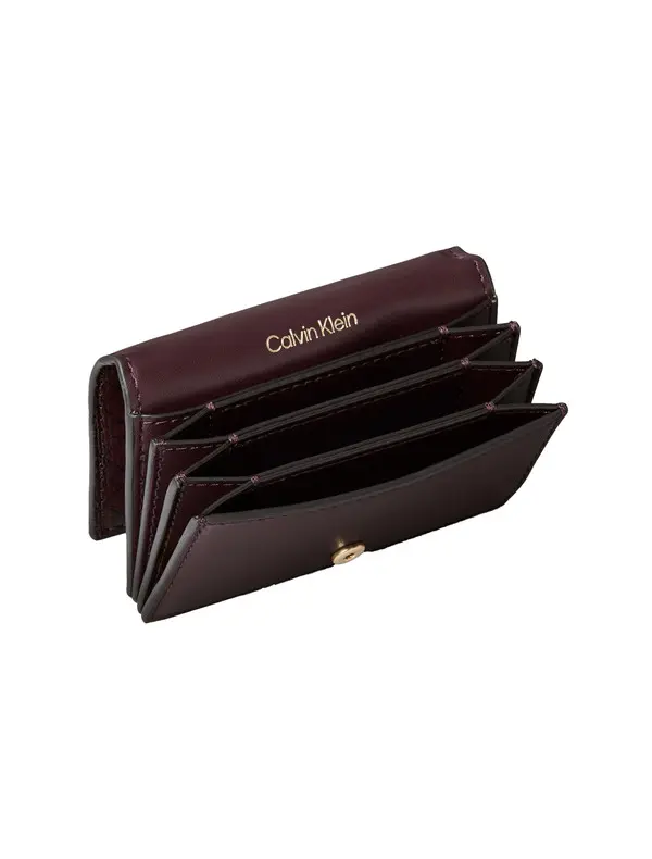 Monogram Logo Accordion Card Holder 1 Image