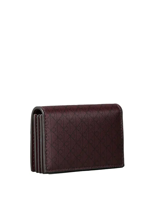 Monogram Logo Accordion Card Holder 2 Image