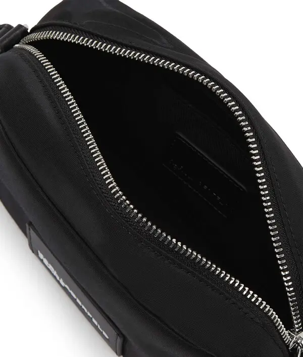 Nylon Crossbody Bag with Logo Patch 2 Image