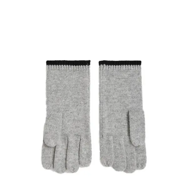 Knit Gloves with Contrast Cuff 1 Image