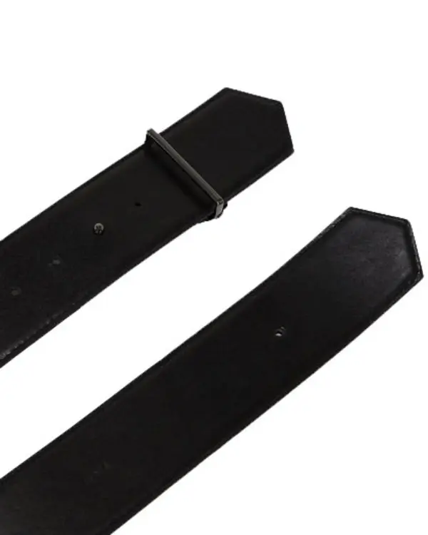 K/Autograph Rhinestone Embellishment Leather Belt 2 Image