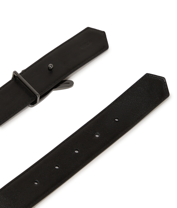K/Autograph  Croc-Effect Leather Belt 3 Image