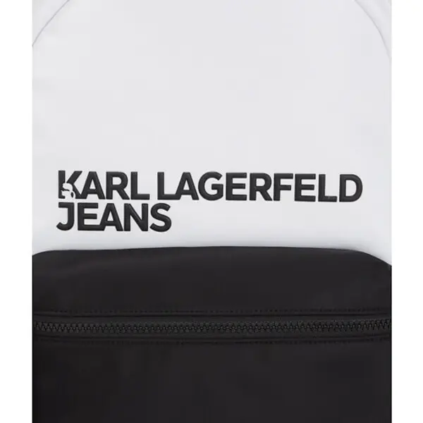 Color-block Nylon Backpack 3 Image