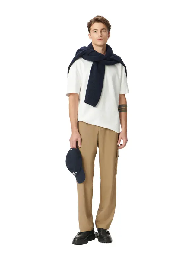 Deconstructed Straight Cargo Trousers 2 Image