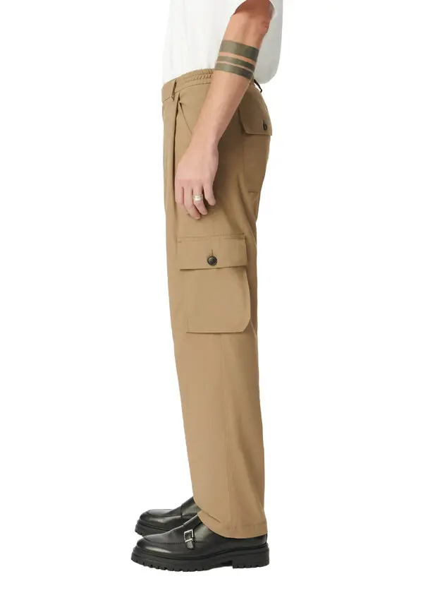 Deconstructed Straight Cargo Trousers 4 Image