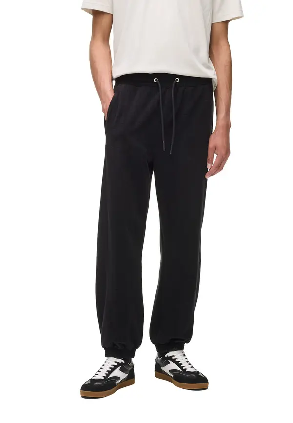 Fleece Joggers with Drawstring 3 Image