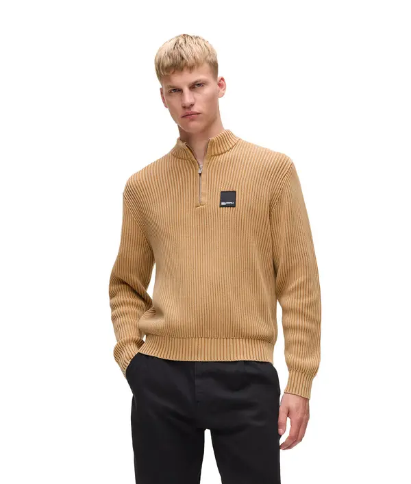 Relaxed Half-zip Sweater 2 Image