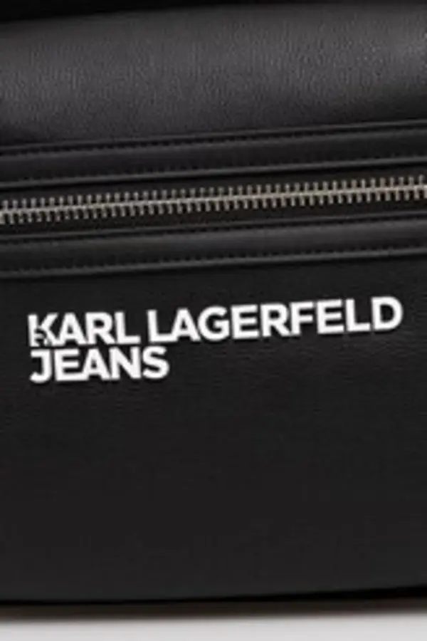 Textured Backpack with Front Zip Pocket 1 Image