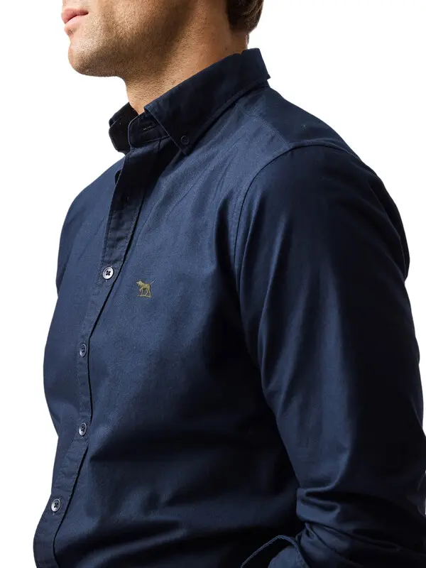 Oxford Botton-down Long Sleeved Shirt 2 Image