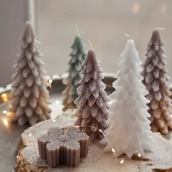 Candle wax snow, glitter 1 Image