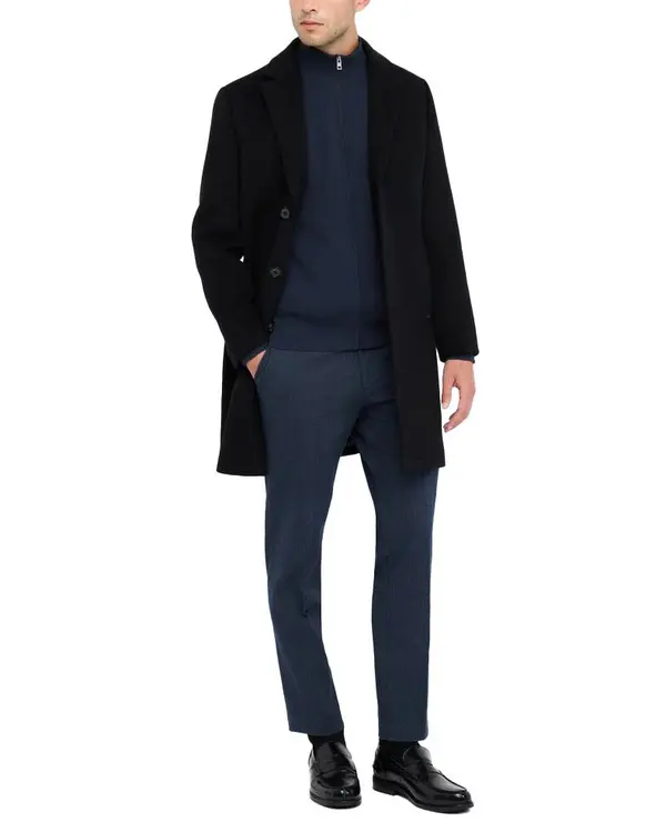 Pressed Pleat Chevron Trousers 5 Image