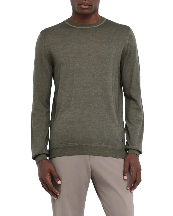 Wool Jumper With Ribbed edges 1 Image