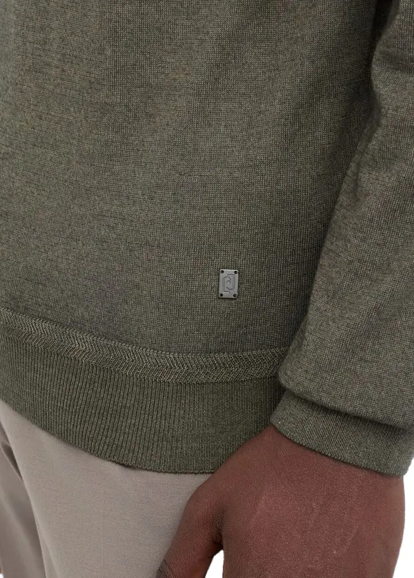 Wool Jumper With Ribbed edges 3 Image