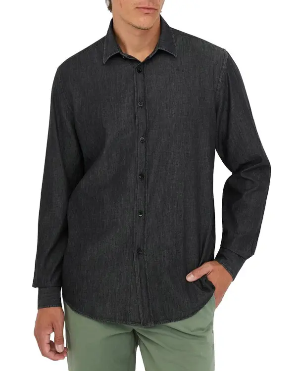 Cotton Denim shirt 3 Image