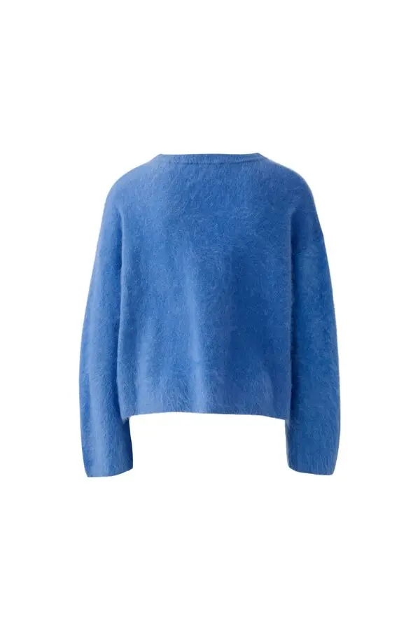 Mohair-Blend Fluffy Sweater 1 Image