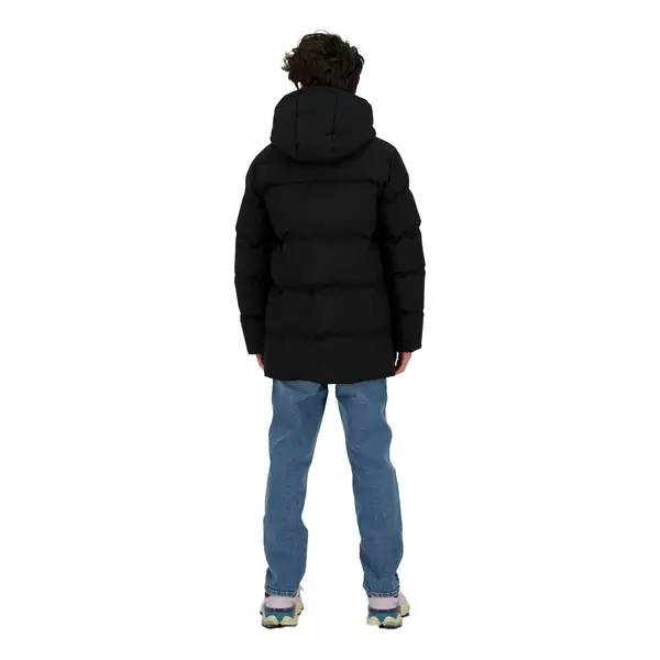 Longline Hooded Puffer Coat 4 Image