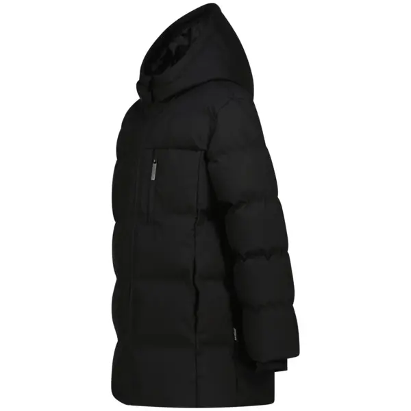 Longline Hooded Puffer Coat 1 Image