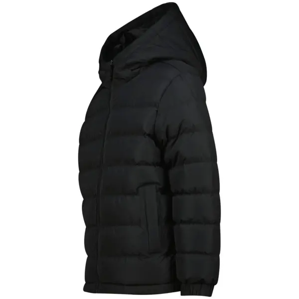 Full-Zip Hooded Puffer with Contrast Lining 1 Image