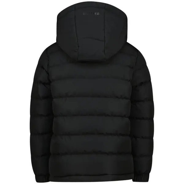 Full-Zip Hooded Puffer with Contrast Lining 2 Image