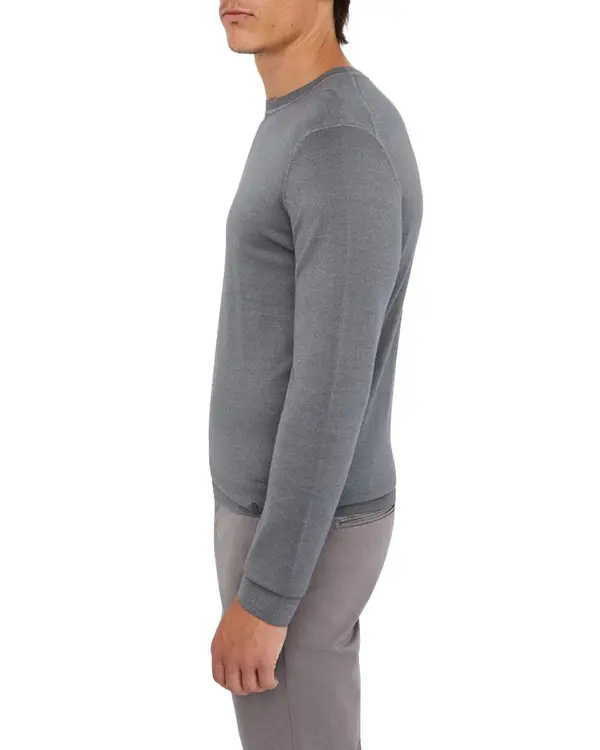 Wool jumper with Logo on the hem 2 Image