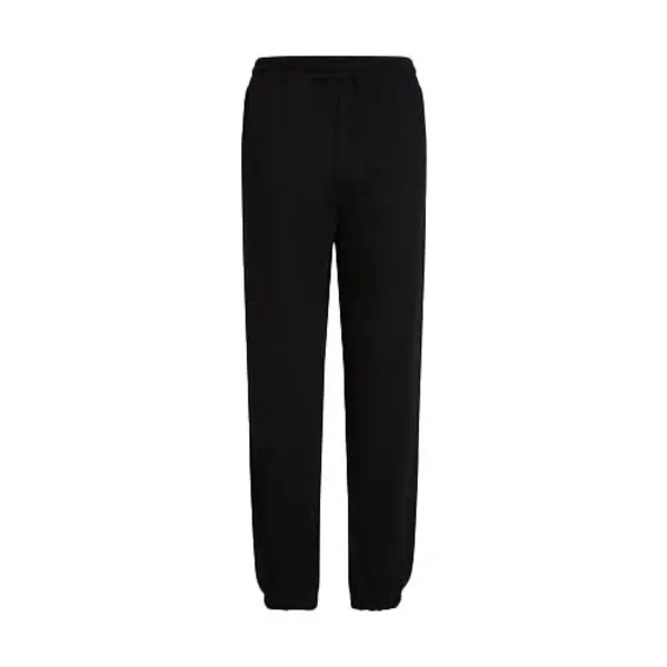 Tapered Legs Cotton Sweatpants with Box Logo 2 Image