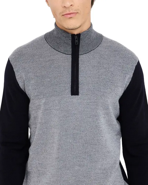 Wool Sweater With Zip 2 Image