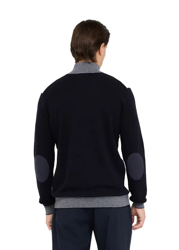 Wool Sweater With Zip 5 Image