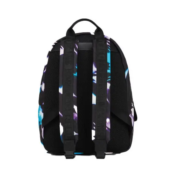 Multi-Color Printed Nylon Backpack 1 Image
