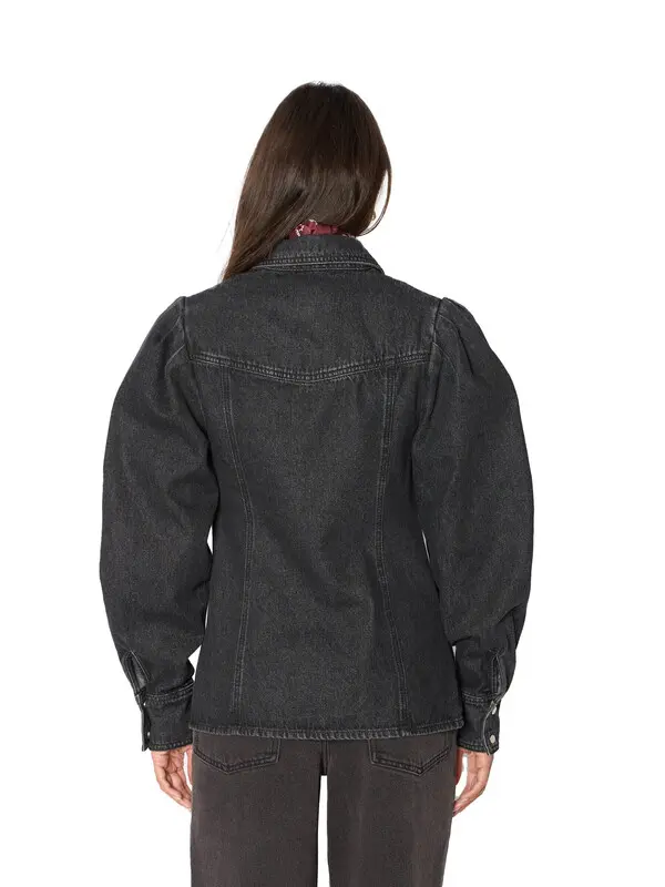 Denim Shirt with Cowboy Detail 3 Image
