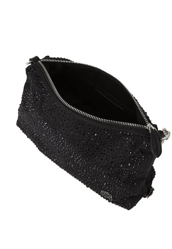 Shimmering Shoulder Bag with Chain Strap 2 Image