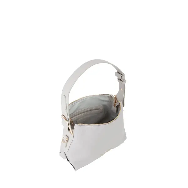 Small Grained Faux Leather Shoulder Bag 1 Image