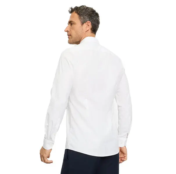 Body Fit Cutaway Long Sleeves Shirt 1 Image