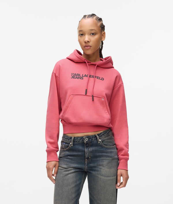 Logo Cropped Hoodie 2 Image