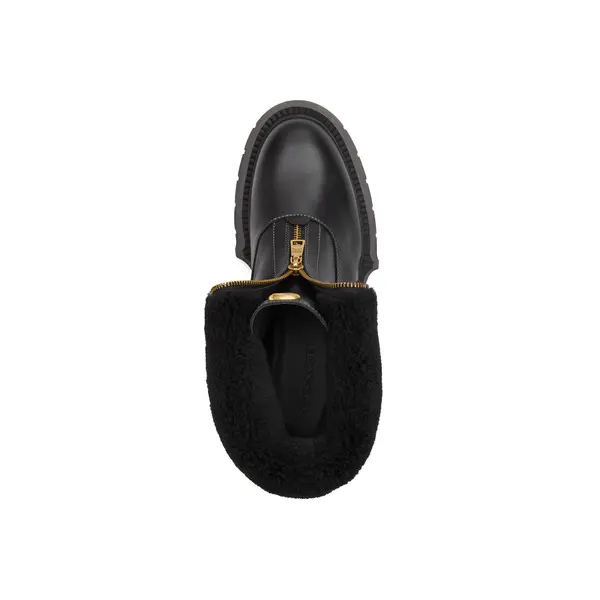 Leah Platform Zip Leather Ankle Boots 2 Image