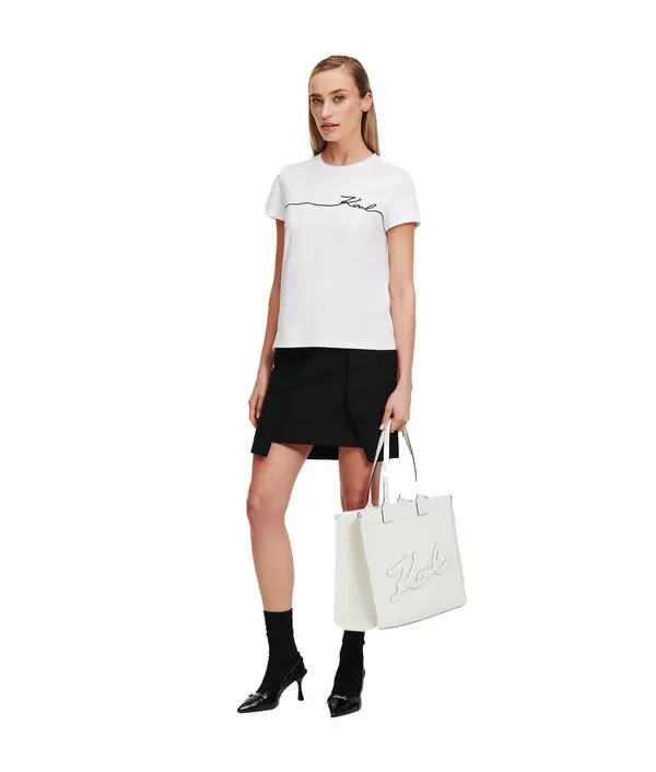  Essential T-shirt with Small logo 3 Image