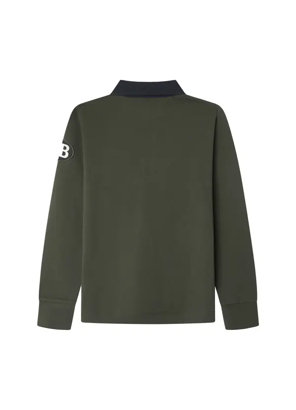 Classic Fit Rally Badges Rugby Shirt 2 Image