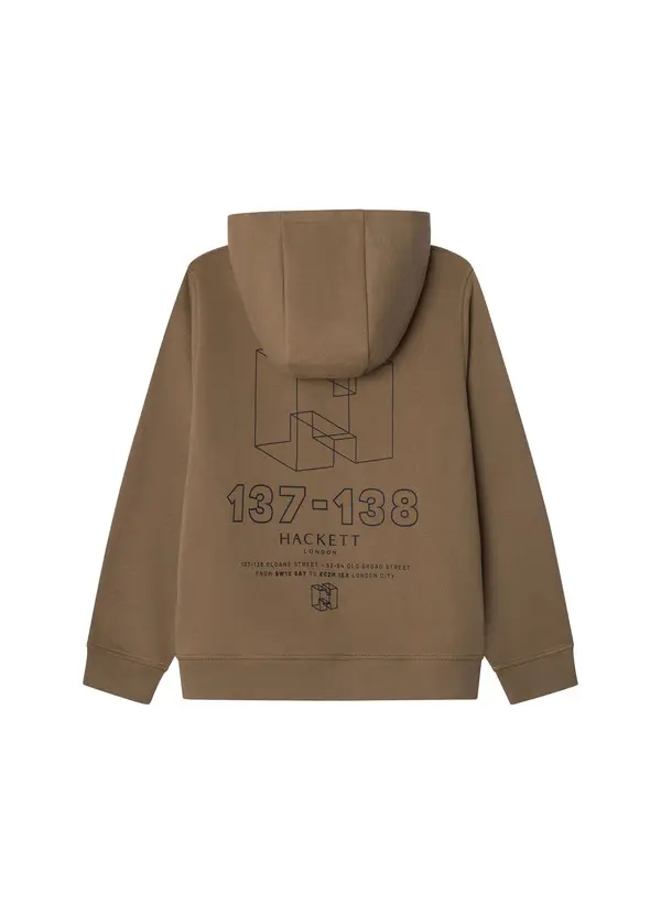 Branded H Graphic Hooded Sweatshirt 1 Image