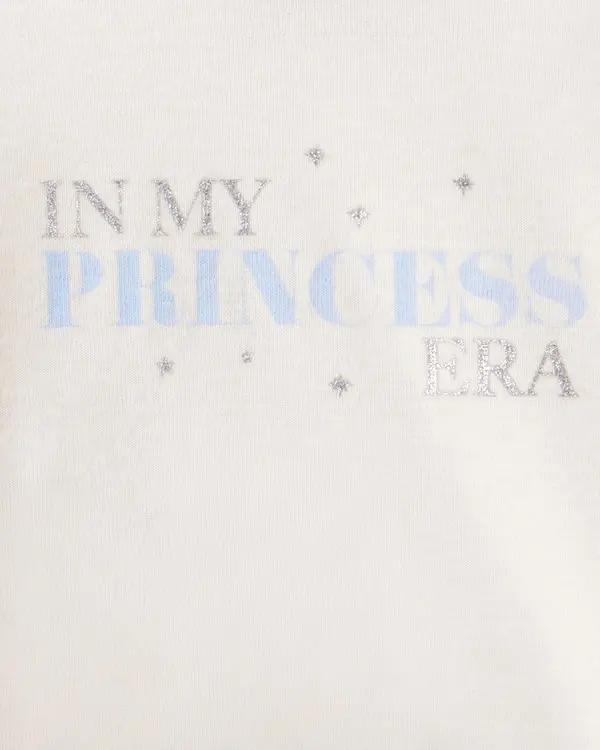 Baby Princess Era Bodysuit & Tutu Pant Set - Blue/White 2 Image