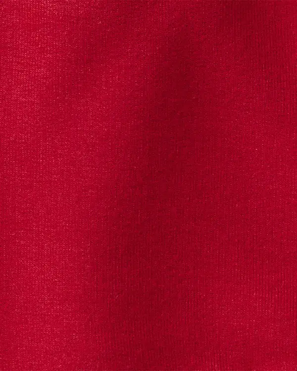 Baby Girl PurelySoft Bodysuit Dress - Red 1 Image